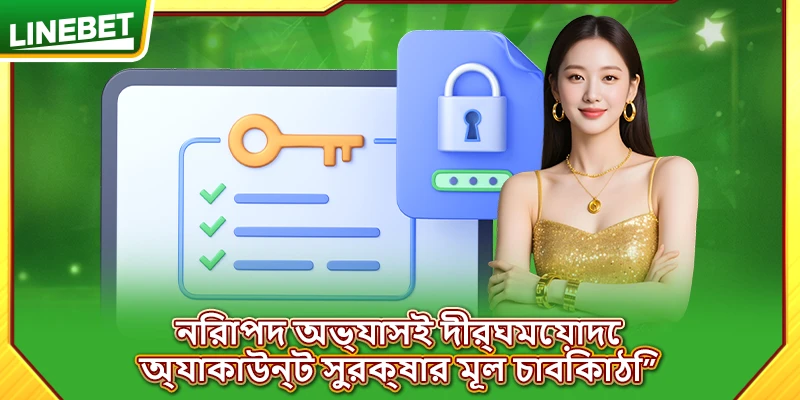 নিরাপদ অভ্যাসই দীর্ঘমেয়াদে অ্যাকাউন্ট সুরক্ষার মূল চাবিকাঠি