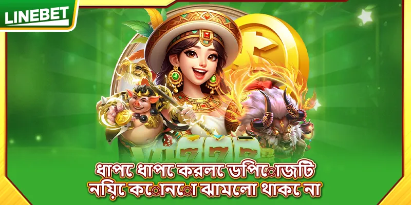 ধাপে ধাপে করলে ডিপোজিট নিয়ে কোনো ঝামেলা থাকে না