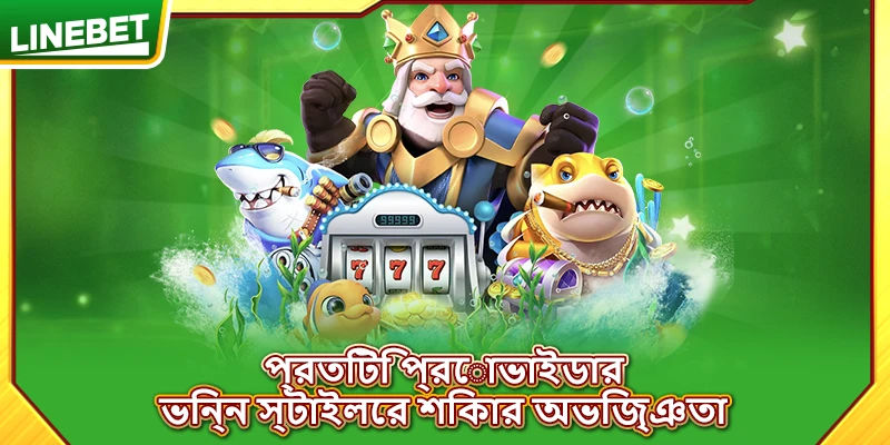 প্রতিটি প্রোভাইডার, ভিন্ন স্টাইলের শিকার অভিজ্ঞতা