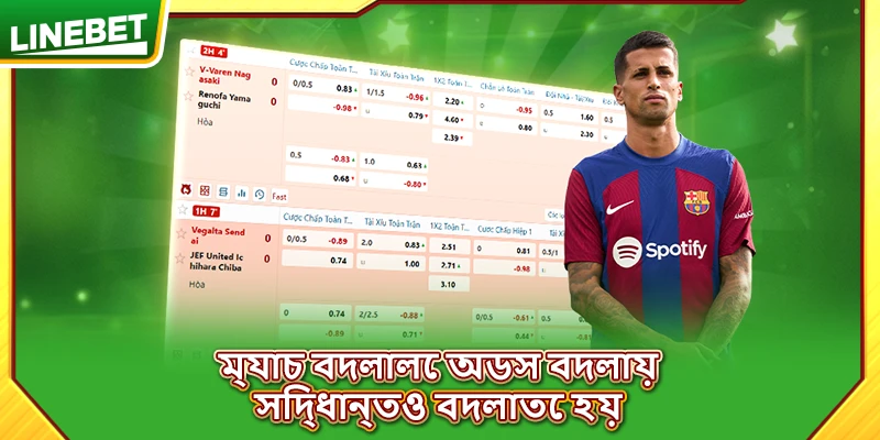 ম্যাচ বদলালে অডস বদলায়, সিদ্ধান্তও বদলাতে হয়